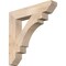 Ekena Millwork Merced Slat Smooth Bracket, Douglas Fir, 5 1/2"W x 32"D x 32"H BKT06X32X32MRC06SDF - alternate 1